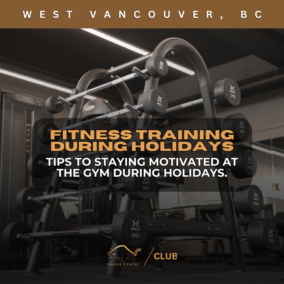 Fitness Training during Holidays: Tips to staying motivated at the Gym during holidays.